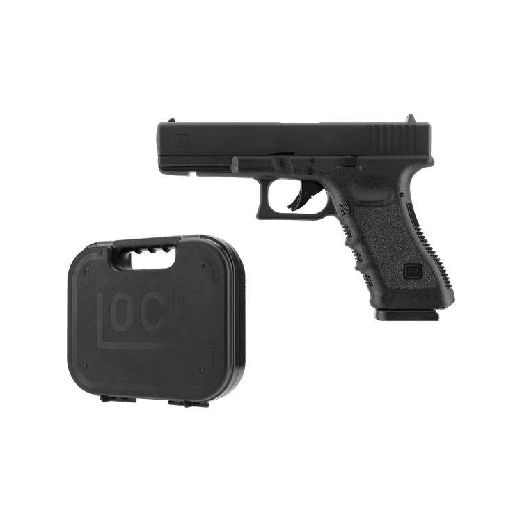 GUNMANSA Umarex Glock 17 Gen 4 Gas Gun (Semi Auto|Blowback|CO2|8|361 FPS|3J|4.5mm) 5.8365