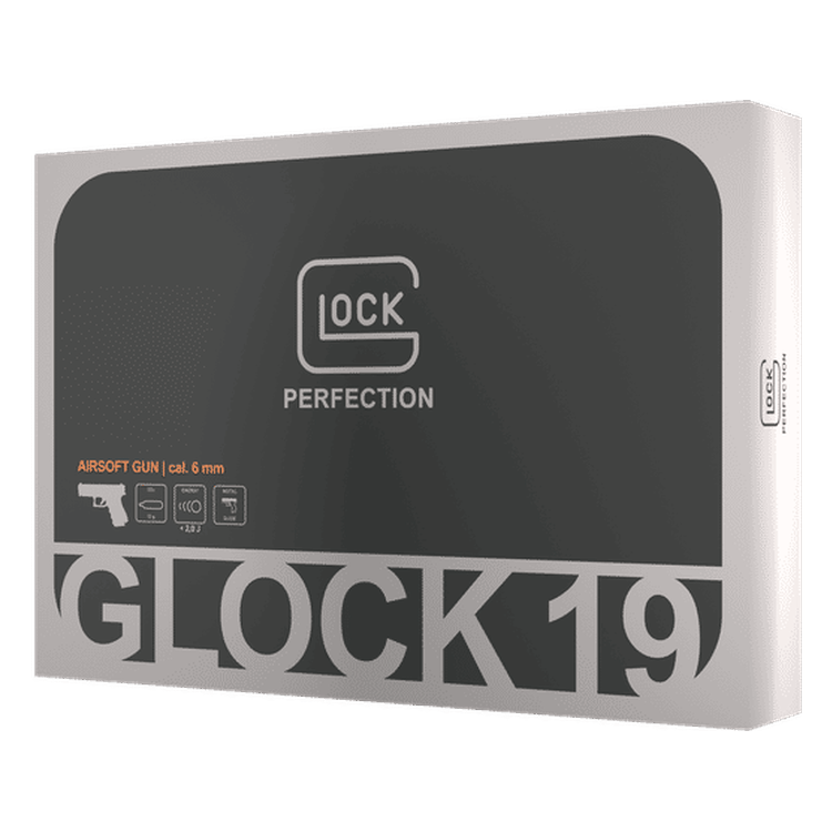 GUNMANSA Umarex Glock 19 Airsoft Pistol (CO2|Semi Auto|NBB|11) 2.6418