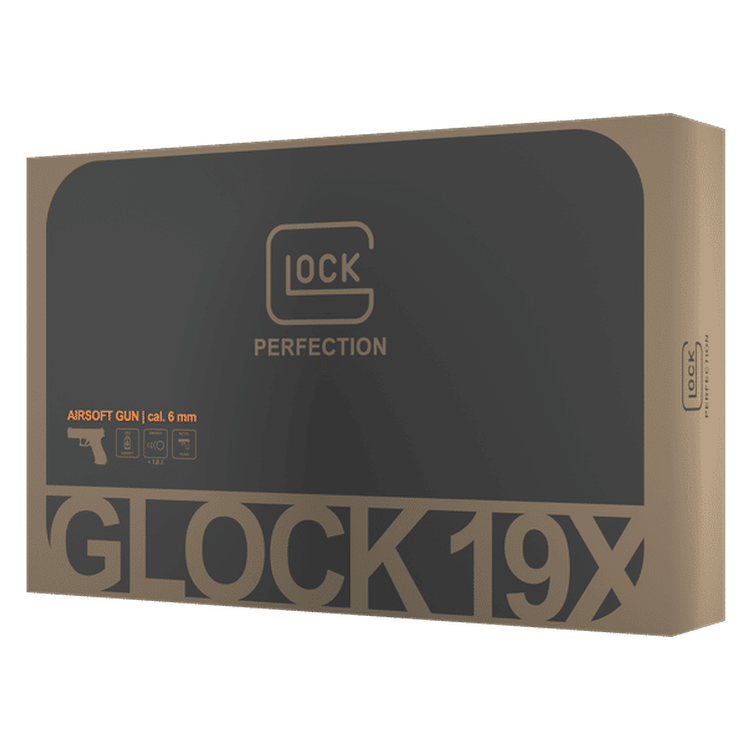 GUNMANSA Umarex Glock 19X Airsoft Pistol (CO2|Semi Auto|Blowback|22) 2.6459