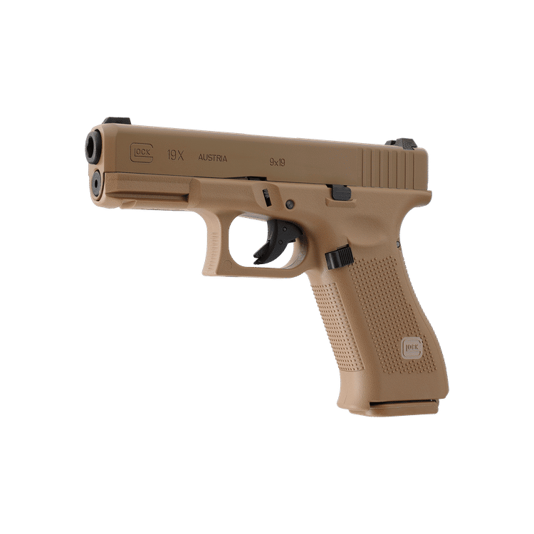 GUNMANSA Umarex Glock 19X Airsoft Pistol (CO2|Semi Auto|Blowback|22) 2.6459