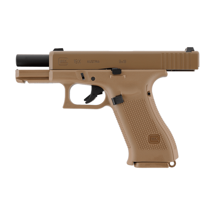 GUNMANSA Umarex Glock 19X Airsoft Pistol (CO2|Semi Auto|Blowback|22) 2.6459