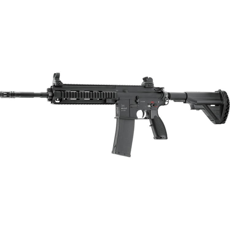 GUNMANSA Umarex Heckler & Koch HK416 Paintball Gas Rifle (Semi Auto|Blowback|CO2|14 Rounds|400 FPS|7.5J|.43 CAL) 2.4754X