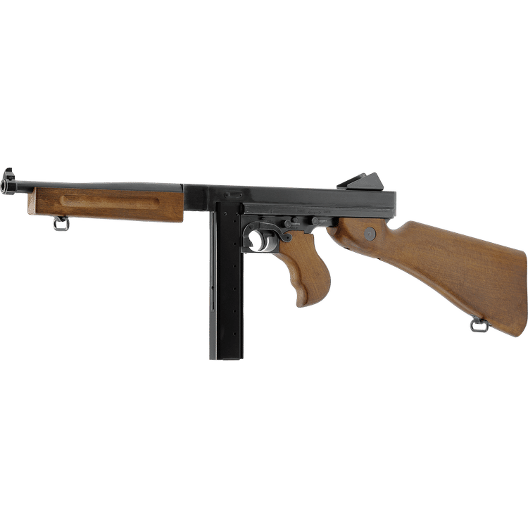 GUNMANSA Umarex Legends M1A1 Gas SMG (Semi Auto|Blowback|CO2|30|433 FPS|3J|4.5mm BB) 5.8390x