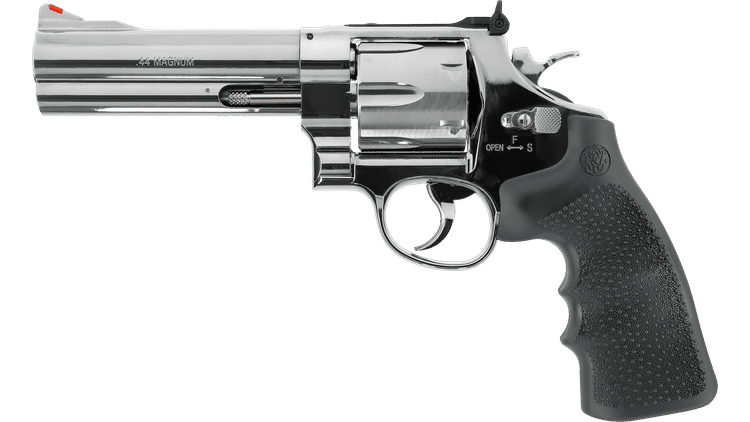 GUNMANSA Umarex Smith and Wesson 629 Gas Gun (Semi Auto|CO2|6 Rounds|404 FPS|<3J|4.5mm BB/Revolver) 5.8386