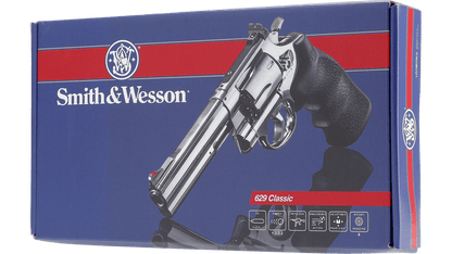 GUNMANSA Umarex Smith and Wesson 629 Gas Gun (Semi Auto|CO2|6 Rounds|404 FPS|<3J|4.5mm BB/Revolver) 5.8386