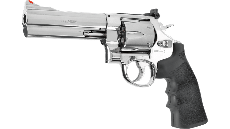 GUNMANSA Umarex Smith and Wesson 629 Gas Gun (Semi Auto|CO2|6 Rounds|404 FPS|<3J|4.5mm BB/Revolver) 5.8386