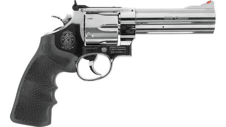 GUNMANSA Umarex Smith and Wesson 629 Gas Gun (Semi Auto|CO2|6 Rounds|404 FPS|<3J|4.5mm BB/Revolver) 5.8386