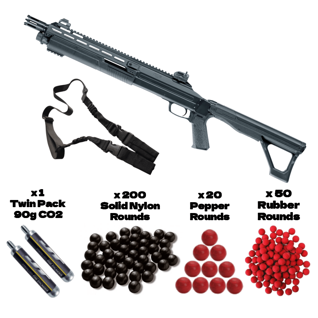 GUNMANSA Umarex T4E HDX/TX 68 Home Defense Extreme Shotgun 40 Joule 0.68cal - Package 2
