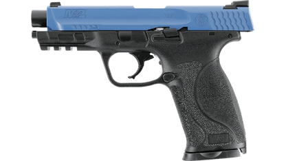 GUNMANSA Umarex T4E Smith & Wesson M&P9 M2 Blue Gas Gun (Semi Auto|NBB|CO2|8 Rounds|360 FPS|5J|>.43 CAL) 2.4749