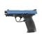 GUNMANSA Umarex T4E Smith & Wesson M&P9 M2 Blue Gas Gun (Semi Auto|NBB|CO2|8 Rounds|360 FPS|5J|>.43 CAL) 2.4749