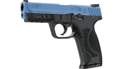 GUNMANSA Umarex T4E Smith & Wesson M&P9 M2 Blue Gas Gun (Semi Auto|NBB|CO2|8 Rounds|360 FPS|5J|>.43 CAL) 2.4749