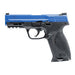 GUNMANSA Umarex T4E Smith & Wesson M&P9 M2 Blue Paintball Gas Gun (Semi Auto|Blowback|CO2|8 Rounds|360 FPS|5J|.43 CAL) 2.4749