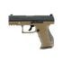 GUNMANSA Umarex T4E Walther PPQ M2 Tan Paintball Gas Gun (Semi Auto|Blowback|CO2|8 Rounds|360 FPS|5J|.43 CAL) 2.4762