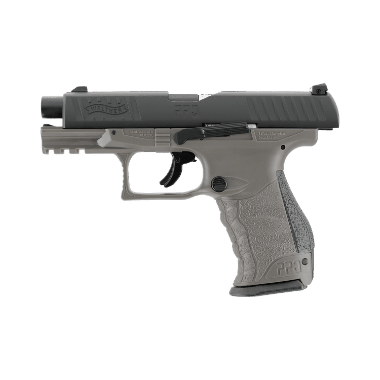 GUNMANSA Umarex T4E Walther PPQ M2 TGR Paintball Gas Gun (Semi Auto|Blowback|CO2|8 Rounds|360 FPS|5J|.43 CAL) 2.4759