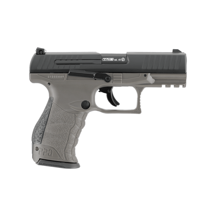 GUNMANSA Umarex T4E Walther PPQ M2 TGR Paintball Gas Gun (Semi Auto|Blowback|CO2|8 Rounds|360 FPS|5J|.43 CAL) 2.4759