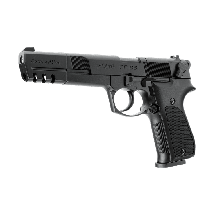 GUNMANSA Umarex Walther CP 88 Competition Gas Gun (Semi Auto|NBB|CO2|8|459 FPS|4J|4.5mm) 416.00.05