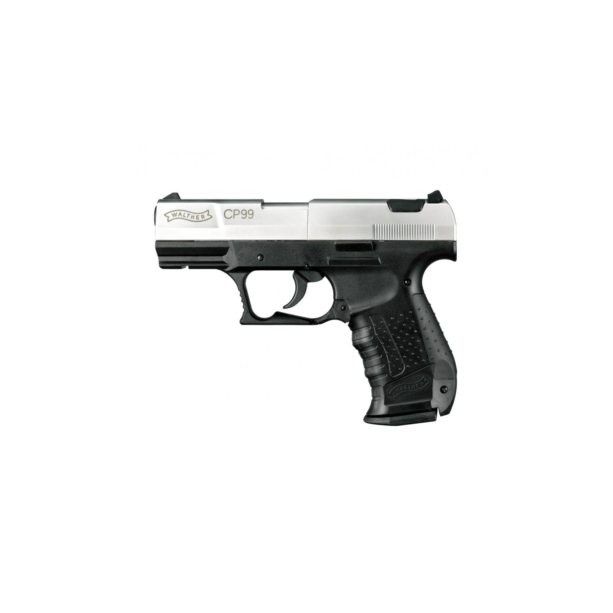 GUNMANSA Umarex Walther CP99 Bicolor Gas Gun (Semi Auto|Blowback|CO2|8|400 FPS|3.5J|4.5mm BB) 412.00.01