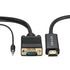 GUNMANSA Unique 0.75m HDMI Male to VGA Female Video Adapter Cable