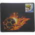 GUNMANSA UniQue Ball On Fire Mouse Pad