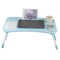 GUNMANSA UniQue Blue Multifunctional Foldable Laptop Desk