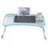 GUNMANSA UniQue Blue Multifunctional Foldable Laptop Desk