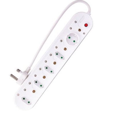 GUNMANSA UniQue Electrosense 10 Way Multiplug Surge Protection