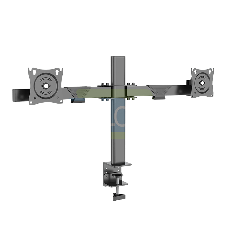 GUNMANSA Unique KALOC 17–32 Inch Dual Desk Mount Monitor Arm Bracket
