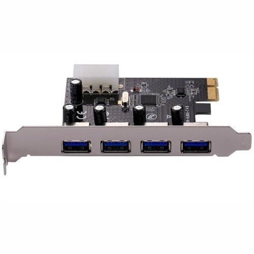 GUNMANSA UniQue PCI-e x1 to 4x USB 3.0 Ports Card