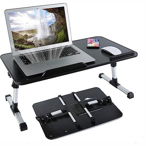 GUNMANSA UniQue Portable Foldable Laptop Desk With USB Cooling Fan