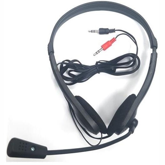 GUNMANSA UniQue Stereo Headphones with Flexible Microphone Black