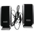 GUNMANSA Unique USB Multimedia Speakers Black & Silver