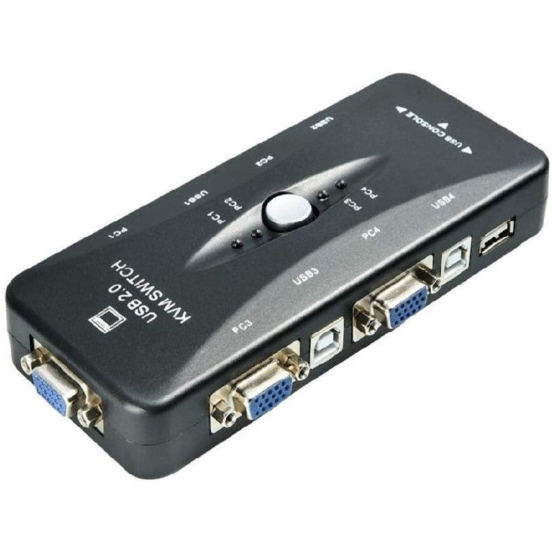 GUNMANSA UniQue VGA 4 Port Manual USB2.0 KVM Switch