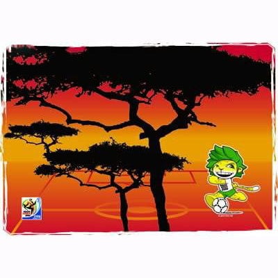 GUNMANSA UniQue Zakumi Running  Mouse Pad