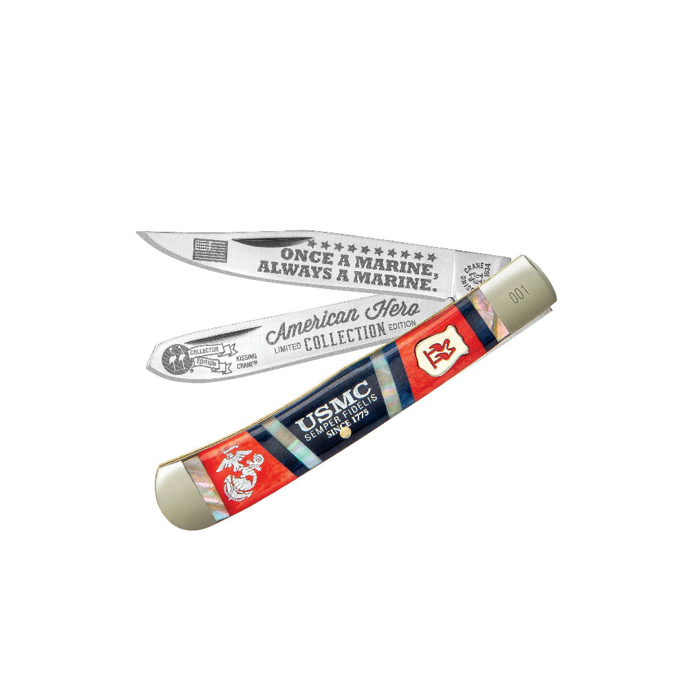 GUNMANSA United Cutlery Kissing Crane USMC Trapper - KC5471