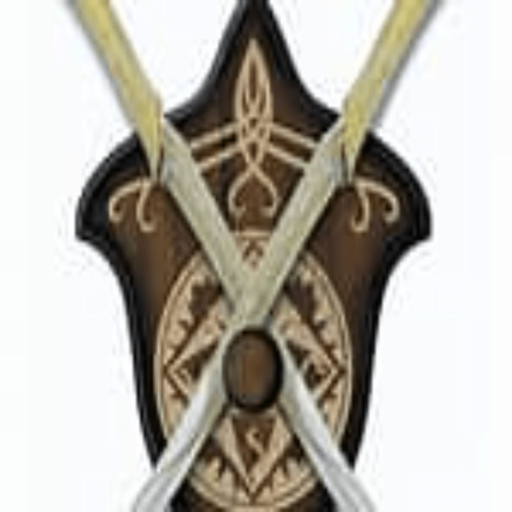 GUNMANSA United Cutlery UC1372 Lotr Fighting Knives Of Legolas Artifact