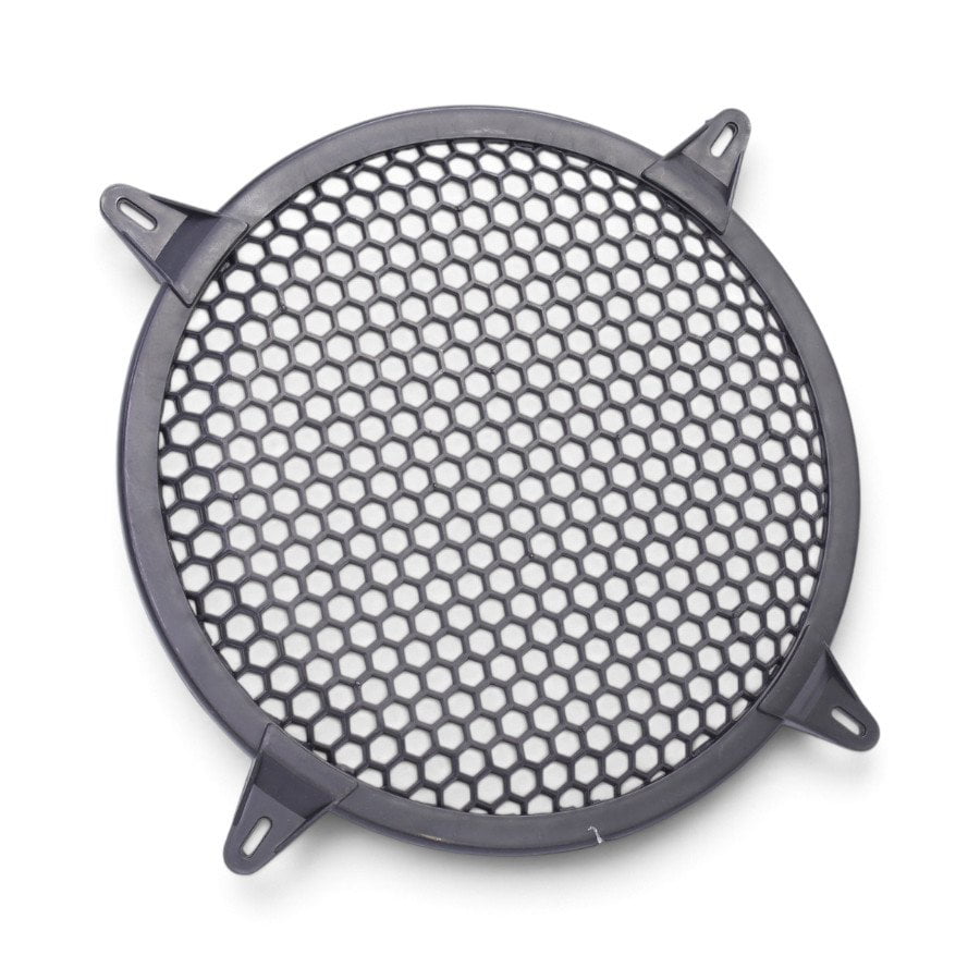 GUNMANSA Universal 10″ Black Mesh Grid Design Subwoofer Cover