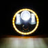 GUNMANSA Universal 5.7 Inch - Jeep Style LED Angel Eye Projector Headlight