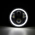 GUNMANSA Universal 5.7 Inch - Jeep Style LED Angel Eye Projector Headlight
