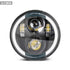 GUNMANSA Universal 5.7 Inch - Jeep Style LED Angel Eye Projector Headlight