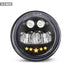 GUNMANSA Universal 5.7 Inch - Jeep Style LED Headlight Star Design