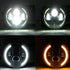 GUNMANSA Universal - 7 inch Jeep Style DRL Angel Eye Projector Headlight