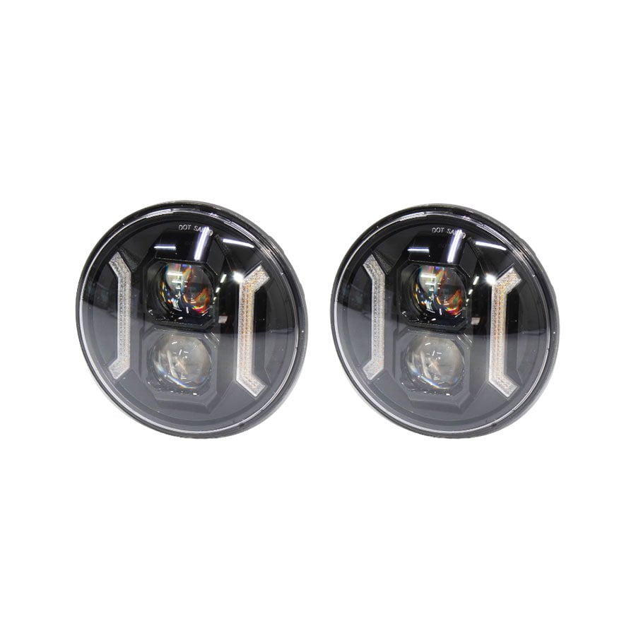 GUNMANSA Universal 7″ Projector DRL LED Headlights (pair)