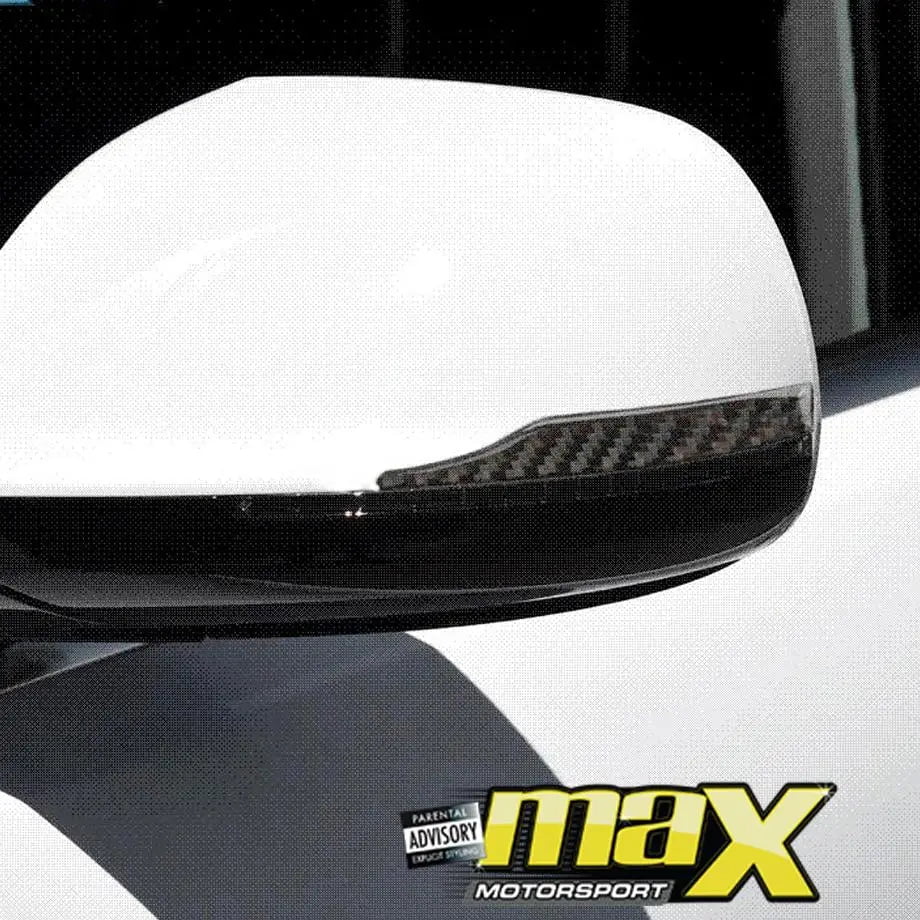 GUNMANSA Universal BM Carbon Look Side Mirror Protector