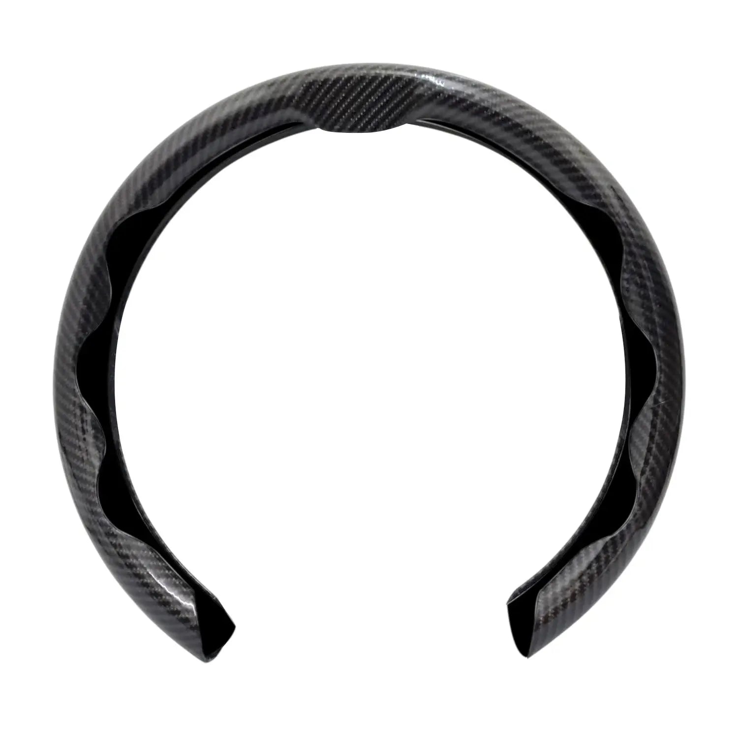 GUNMANSA Universal Carbon Look GT Sport Style Steering Wheel Cover