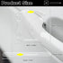 GUNMANSA Universal Chevrolet Transparent Silicone Door Handle Cover Protector Set (8pc)