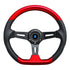 GUNMANSA Universal Flat Bottom Drift Style Steering Wheel (320mm)