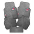 GUNMANSA Universal GR Sport Style 5-Piece Rubber Car Mats