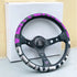 GUNMANSA Universal JDM Aluminium Vertex Drift Style Sports Steering Wheel (320mm)