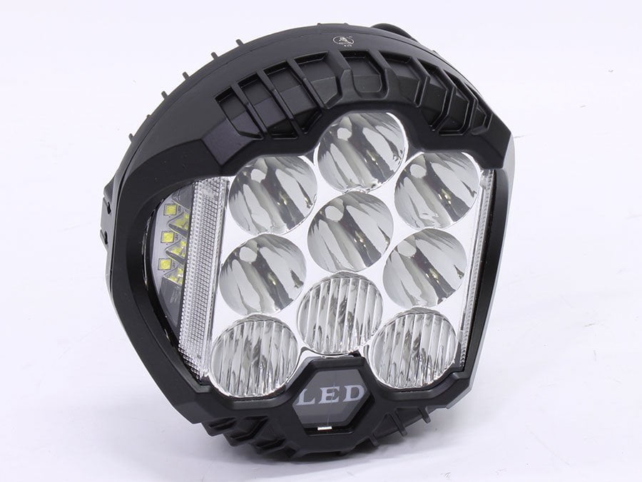 GUNMANSA Universal LED 6000k Spotlight with DRL & Indicator – 15x16cm (each)