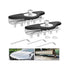 GUNMANSA Universal LED Light Bar Mounting Brackets – No-Drill Stainless Steel Mount Clamps (2pc)